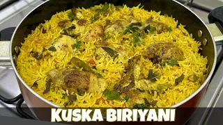 Kuska Biriyani- South Indian Traditional Biriyani Recipe | Abifiroz