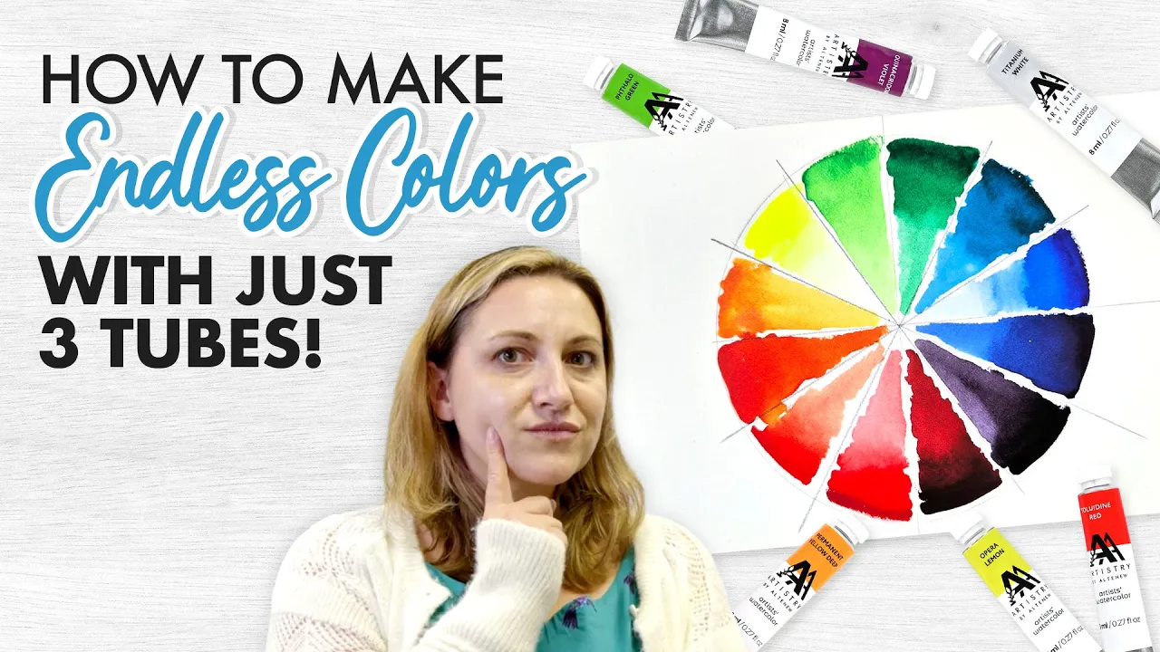 Split Primary Watercolor Bundle video preview