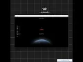 Just created a 3D solar system interface using HTML CSS and JavaScript