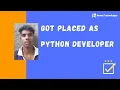 Besant Technologies BTM Placement Review Fresher Kathiravan Got Placed 3LAC PA Python Course BTM
