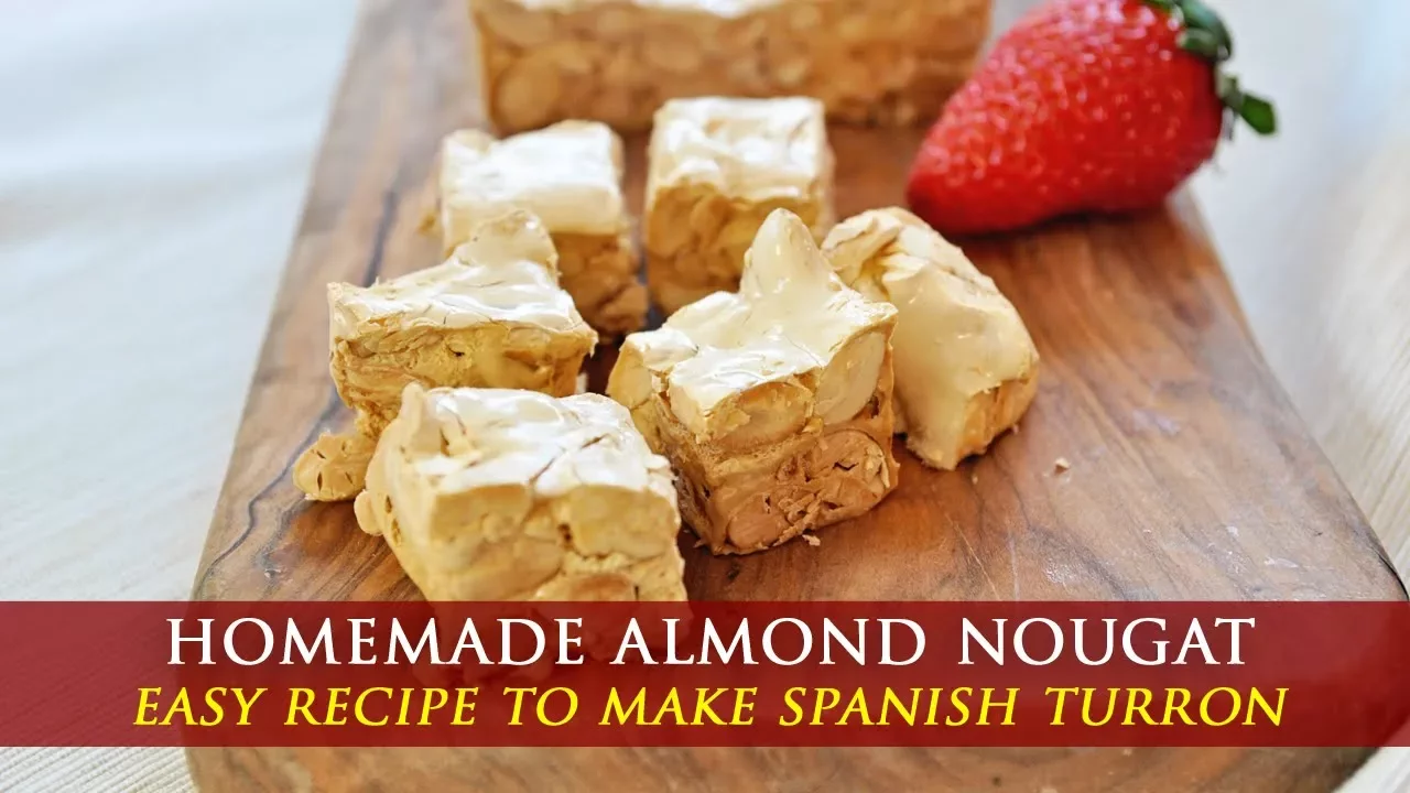 Spanish Almond Nougat - Turron de Alicante - How to Make Nougat