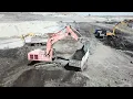 Huge Mining Operation Full Of Liebherr, Cat, Hitachi Excavators And Fleet Of Trucks - Ascon Ltd
