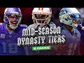 Midseason Dynasty Tiers \u0026 Ranks + Trade Deadline Drama | Dynasty Fantasy Football 2025