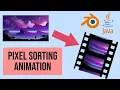 How I Animated Pixel Sorting Java and Blender