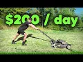 I Tried Real Life Side Hustles For A Week Lawn Mowing Car Detailing