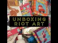 Unboxing Riot Art - Sale time items are all 1