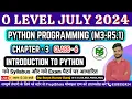 Day-6 Python Programming M1-R5 1 O Level Python Programming M1-R5 For O Level PreptShala