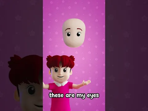 This Is My Head 👀👃| Song for Kids | Nursery Rhymes #english #kids #preschool #learning #cartoon