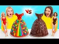 Lagu Doll Cake Decoration Challenge | Funny Food Situations by Multi DO Girls