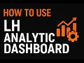 HOW TO USE - Master Your Trading Stats with LH Analityc Dashboard AI-Powered Insights