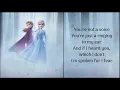 Into The Unknown - Idina Menzel & AURORA | "Frozen 2" | (Lyrics)