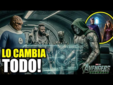 Video Thumbnail: REVELADO Doctor Doom junto a los Vengadores | Conexión con Scarlet Witch en el teaser X-Men y más