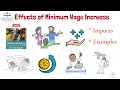 What are Economic Effects of Minimum Wage Increase From A Business Professor