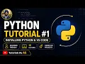 Python Tutorial How to Install Python VS Code 2026 Python for Beginners Tutorials By AS