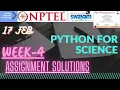 NPTEL Python For Data Science Week-4 Assignment Solutions Nptel Answers