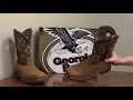 Square Toe Western Work Boots - Safety Toe Cowboy Boots