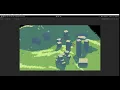 Subpixel Camera for a 3D Pixel Art Game Engine