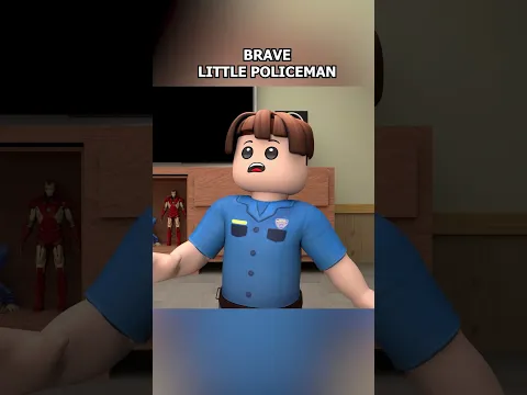 Brave Little Policeman #animation #roblox