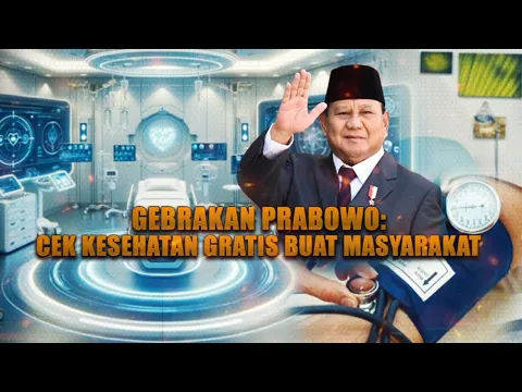 Gebrakan Prabowo: Cek Kesehatan Gratis Buat Masyarakat