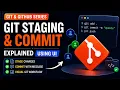 Git Staging Commit Explained Using UI Git GitHub Series
