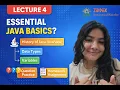 ZDX 1 0 DSA JAVA Lecture 4 Java Basics Explained History Data Types Variables Practice