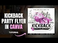 How to design a party flyer in Canva