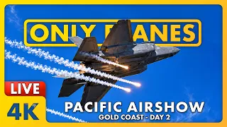 LIVE PACIFIC AIRSHOW GOLD COAST DAY 2 F-35 C-17 C-130 OSPREY MORE