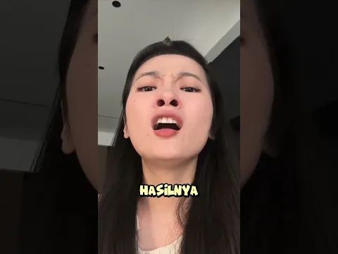 Cewek ini pengen punya hidung mancung 😅🤣