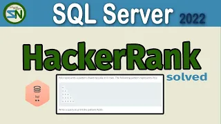 HackerRank - How to display a Triangle using SQL Server