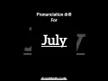 Lagu How to pronounce JULY | Right pronunciation of JULY