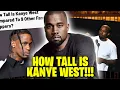 How Tall Is Kanye West Compared To 7 Other Famous Rappers
