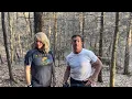 Standing in the middle of the future Abbeville SC Tiny Home Community for only 200 per month