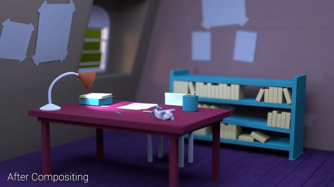NUKE 3D Compositing