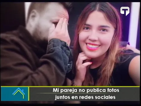 Mi pareja no publica fotos juntos en redes sociales