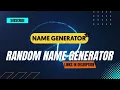 Random Name Generators