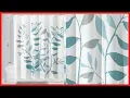 iDesign Laurel Fabric Polyester Shower Curtain 72 x 72 -