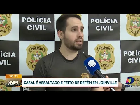 Assalto cruel: casal de idosos sofre violência e quadrilha é interceptada pela polícia em Joinville