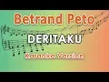 Download Lagu Betrand Peto - Deritaku (Karaoke Lirik Tanpa Vokal) by regis