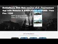 BattleMania With Web version - Tournament App with Website Admin for PUBG Free Fire