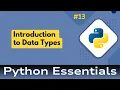 13 Python Essentials Data Types Demystified An Introduction to Python Data Types