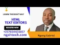 HTML EDITORS