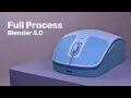 Computer Mouse Blender 5 0 Modeling Process