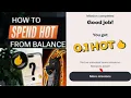 Hot wallet secret phrase How to spend HOT from Binance Explore Crypto CORRECT Code Today