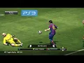 PES 10 PS3 - Lionel Messi Goal \u0026 Celebration (2nd)