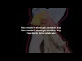 Sia & David Guetta - Floating Through Space (LYRICS)