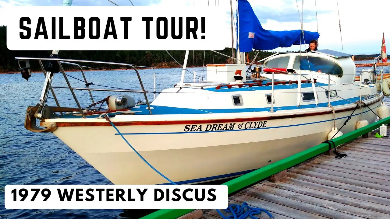 1979 Westerly Discus Boat Tour | Sailing Sea Dream of Clyde
