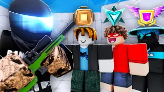 1v1ing Every RANK With SNIPER ONLY!