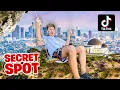 Finding SECRET TikTok Spots in my City HIDDEN GEMS