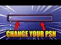 WHAT HAPPENS WHEN YOU CHANGE YOUR PSN on PLAYSTATION PSN NAME CHANGE ID TUTORIAL