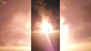 Fireworks Shoot in Random Directions During Birthday Celebration - 1855927